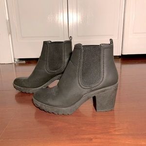 Black booties